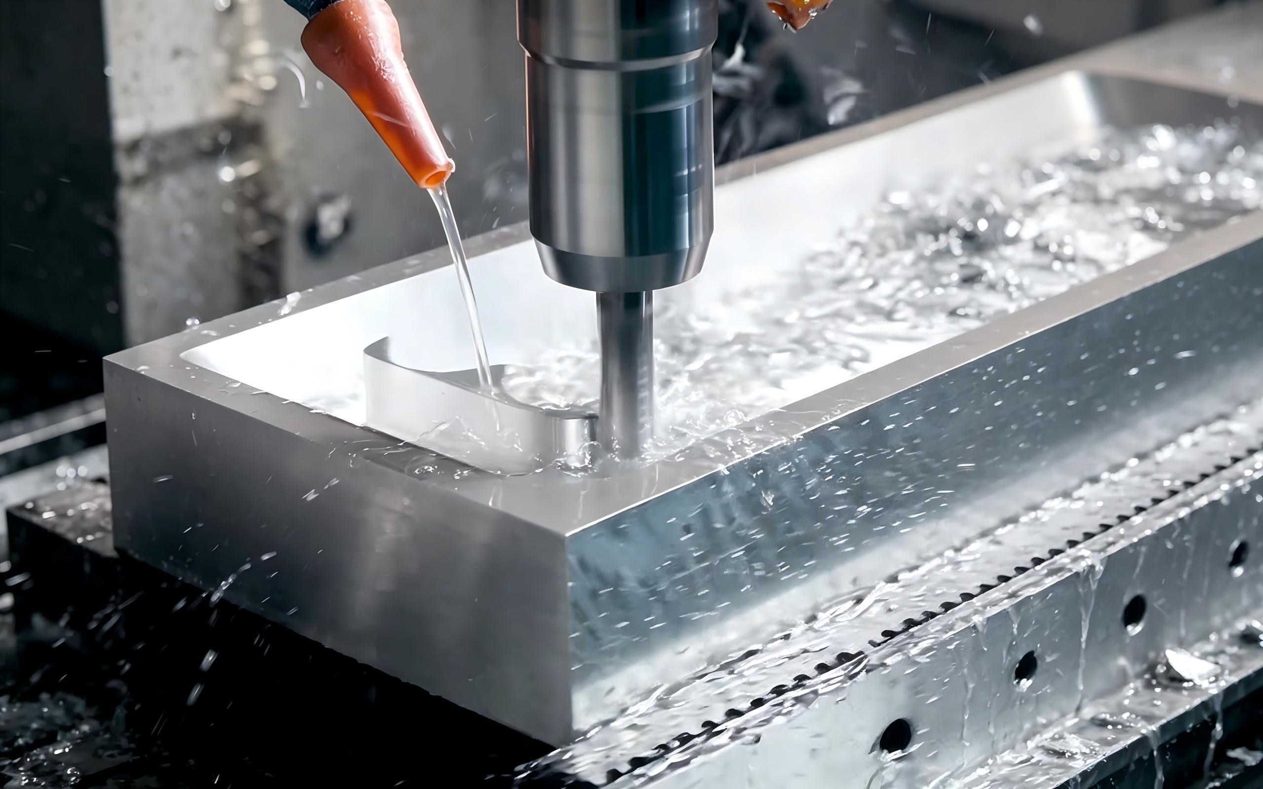 CNC milling machining, precision aluminum component manufacturing