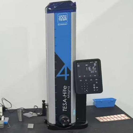 TESA‑Hite height gauge precision measuring equipment in cnc workshop